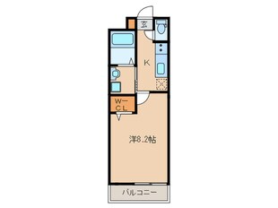 エルベコート東山七条の物件間取画像